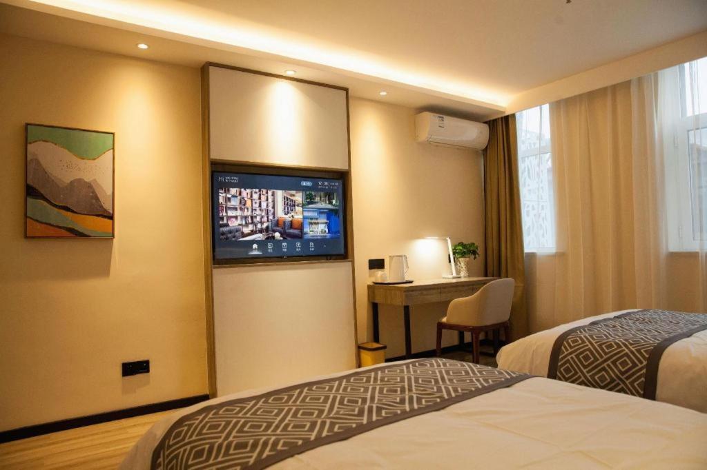 Shell Hotel Shanxi Xinzhou Wuning County Fengwu Square Ningwu Eksteriør billede