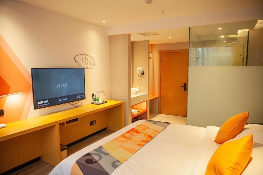 Shell Hotel Shanxi Xinzhou Wuning County Fengwu Square Ningwu Eksteriør billede